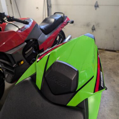For Kawasaki Ninja ZX6R 636 2019-2025 Pillion Rear Seat Cover Cowl