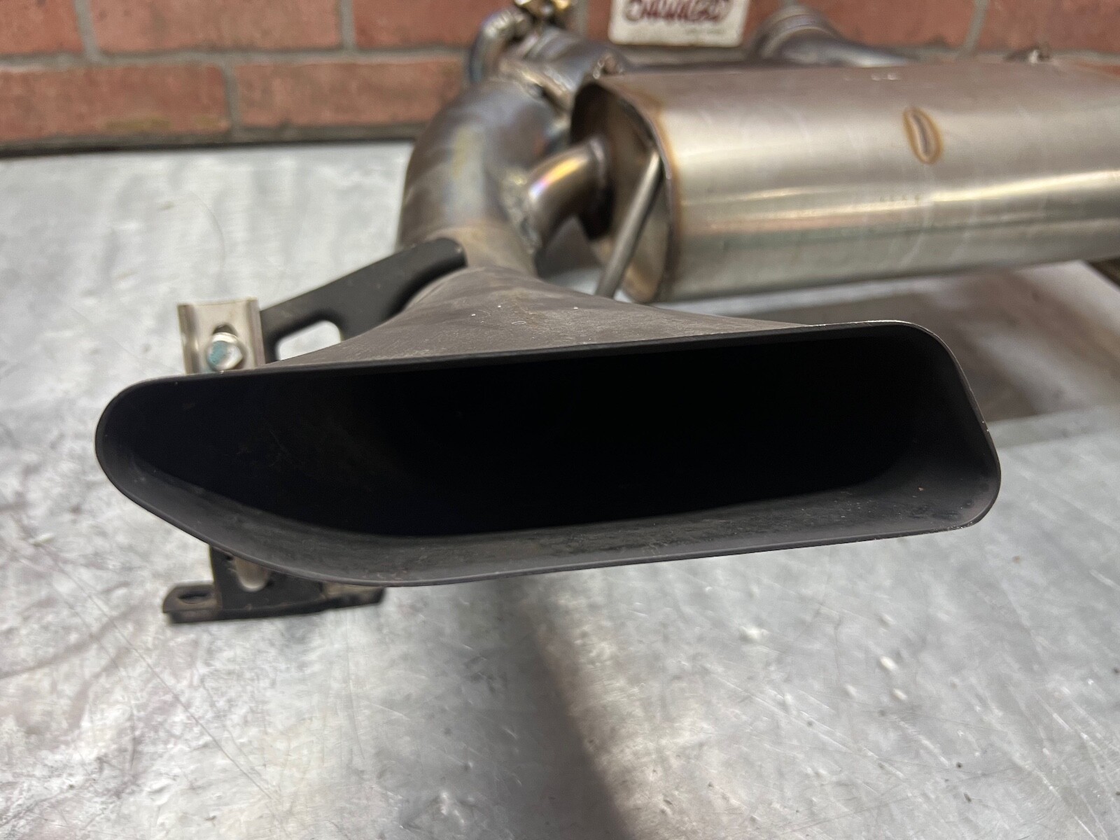 15-17 McLaren 650S Exhaust Muffler Manifold Pipe Line OEM