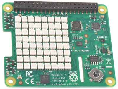 Raspberry Pi Sense HAT mit LED Matrix & Umgebungssensoren für Raspberry Pi