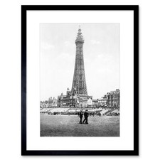 Vintage Photo Blackpool Tower England History...