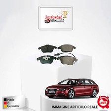 KIT 4 PASTIGLIE FRENO ANTERIORI AUDI A4 2.0 TFSI 155KW 211CV DAL 2009 ->
