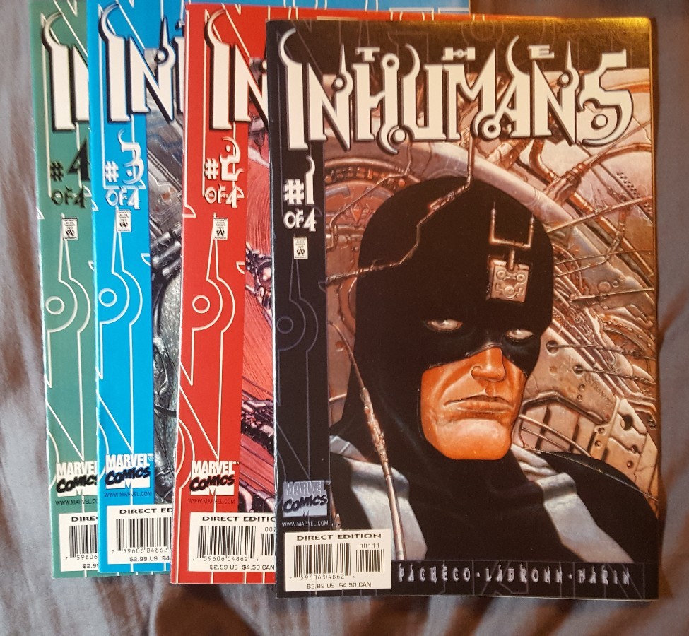 Inhumans vol. 3 #1-4 (complete mini-series) | eBay