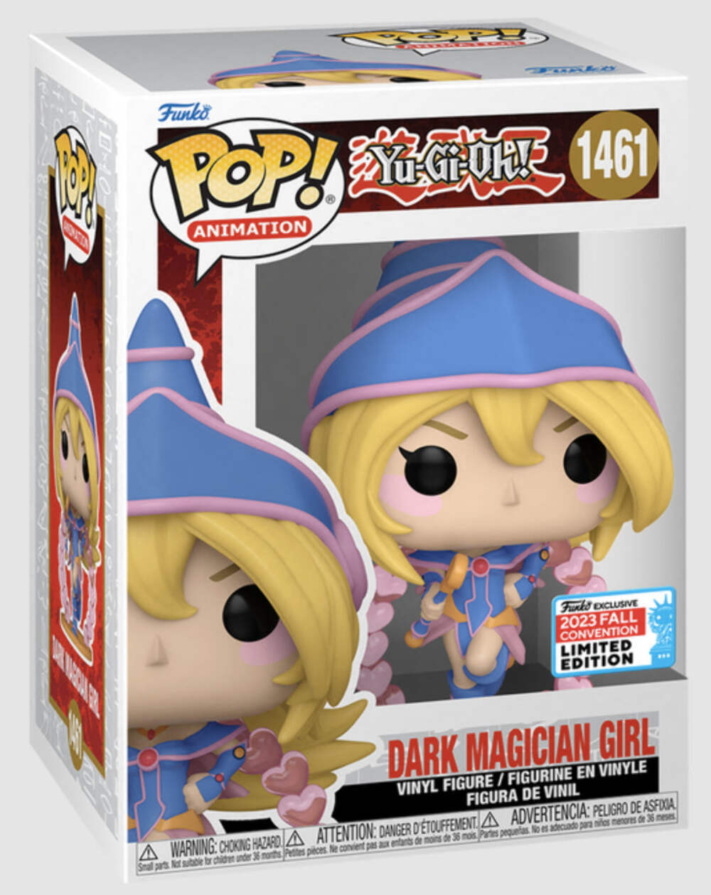 Funko POP Dark Magician Girl Yu-Gi-Oh 2023 Fall Convention Exclusive #146