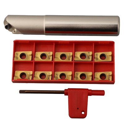 APKT1604/CNC Inserts And SSK C20-20-120L Indexable Chamfer End Mill Cutter// New