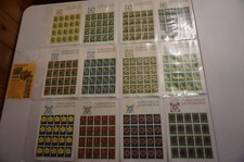 LOT 12 MNH SHEET 20 LIECHTENSTEIN - 1970-72 - Collection of Flowers Stamps A238