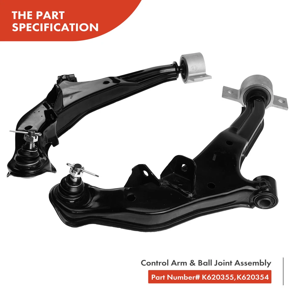 8x Brazo de control delantero con rótula y extremo de varilla de amarre para INFINITI I30 Nissan Máxima Foto 3 de 4