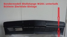 Stoßfänger  Stoßstange mit Träger vorne Orig Mercedes 190 W201 A2018801370 7700