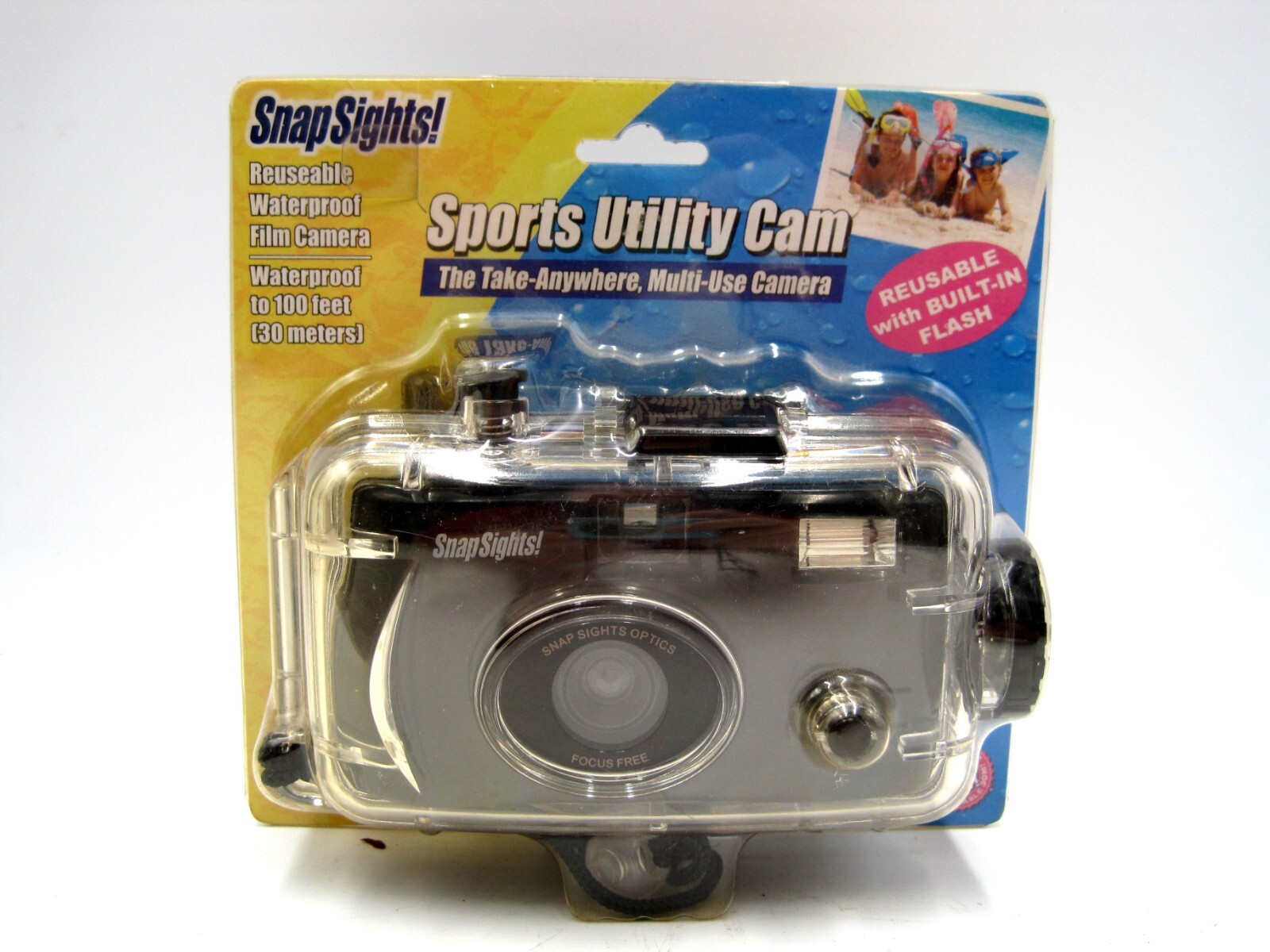 Snap Sights Underwater 35mm Film Camera, Waterproof to 100 Feet