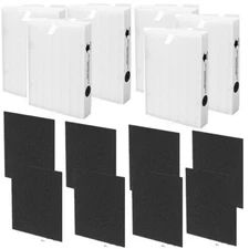 6x True HEPA Filter & 8 x Carbon Filters For Honeywell Air Purifier HPA300