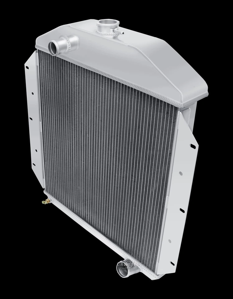 CHAMPION 3 FILAS RADIADOR ALUMINIO 49 50 51 52 53 FORD COCHE SEDÁN LUJO 6CYL Foto 3 de 4