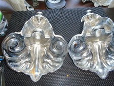 Chrome Ball & Claw Bath Feet Set Freestanding Tub Legs Vintage Style Used x 4