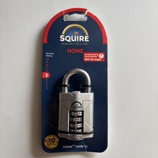 Squire Vulcan 50mm 4-Dial Combination Code Heavy Duty Steel Shackle Padlock