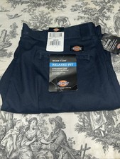 Dickies Men's Relaxed Fit Straight Leg Cargo Work Pants 38x32