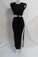 NWT Lovers  Friends Item- 7 Black Bodice Cut-Out Encore Maxi Dress XS