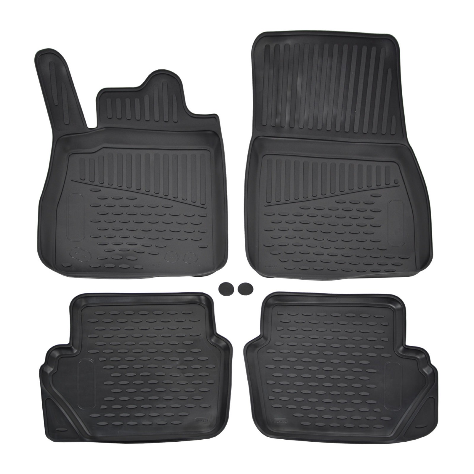 Tapis en caoutchouc Ford Puma depuis 2019 étanche avec bordure de rétention protection coffre