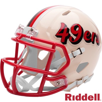2026 RETRO* SAN FRANCISCO 49ERS NFL SPEED MINI RIDDELL FOOTBALL
