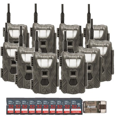 Stealth Cam Flashback White Flash Cellular Trail Camera 10-Pack Bundle Hunting