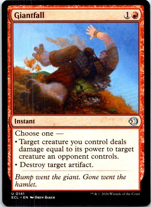 Giantfall U Lorwyn Eclipsed 141 NM