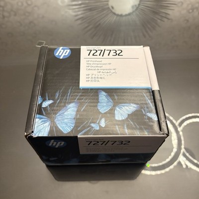 HP 727/732 DRUCKKOPF B3P06A DESIGNJET T920 T1500-T3500 NEU VERSIEGELTE VERPACKUNG 2025 SCHWARZ