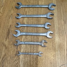 Craftsman Tools - Lot Of 6 Double Open Wrenches -v- Series 38 - 1  Usa