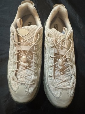 Brand New Men s Hoka One One U Mafate Three2 1141572 OLY Beige Olive Sz 10 New