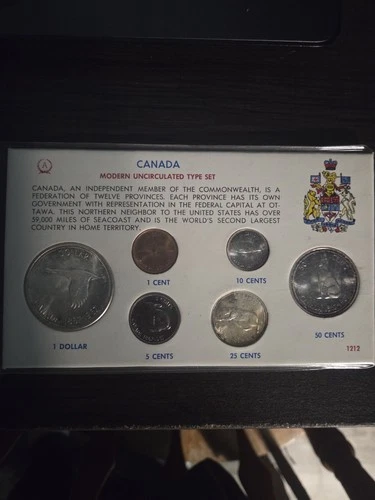 1967 Canada Mint Set In Original Set