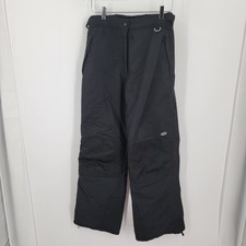 Slalom Pants Womens Medium Black Snowboarding Ski Winter Nylon Waterproof Lined