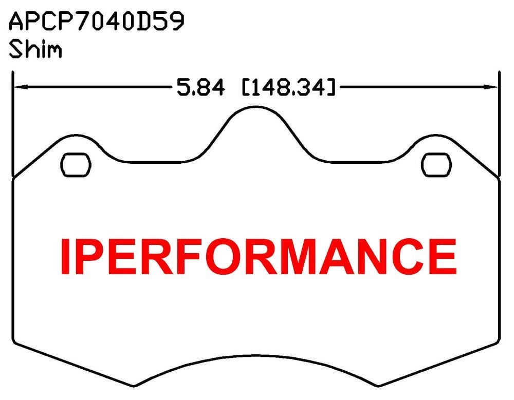 McLaren 675LT 2015 Brake pad fitting kit