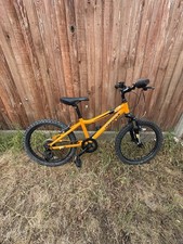 Ridgeback MX20 20in Unisex Kids Bike Orange/Black Front Suspension Rim Brakes