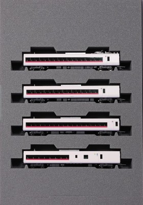 KATO N gauge E657series Hitachi Tokiwa 4cars Addi-On Set 10-1640 Model Train