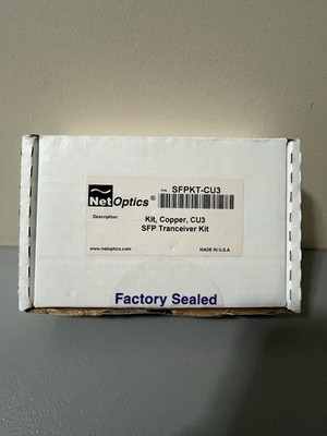 Netoptics SFPKT-CU3 SFP Transceiver Kit  New D3B1
