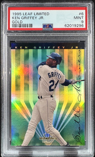 Ken Griffey Jr #6 — 1995 Leaf Limited Gold baseball card