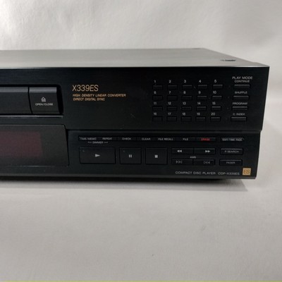 Sony CDP-X339ES Compact High End Disc Player With Remote Manual | eBay