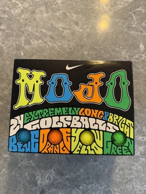 Nike Mojo Golf Balls 24 Two Dozen Multicolored 4 Bright Colors Original