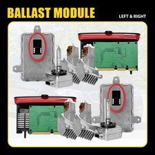 LH Xenon RH Ballast Adaptive Bulb For Module 2014-16 5 BMW Series 528i 535i 550i