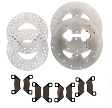 2017 Arctic Cat 700 HDX XT EPS Front and Rear UTV Brake Pads & Brake Rotor Discs