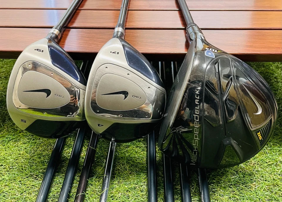 NIKE Fullset MachSpeed SQ 1w T40 4w5w NDS Irons 5-9Pw 11club R Flex RH Golf Mens - Image 2 of 4