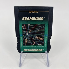 BEAMRIDER - 1983 Activision IntelliVision Authentic Video Game W/ Overlays!