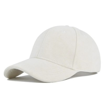 Baseball Cap - Wildleder Optik Leder Look Unisex Basecap Leather Style Edel Fit