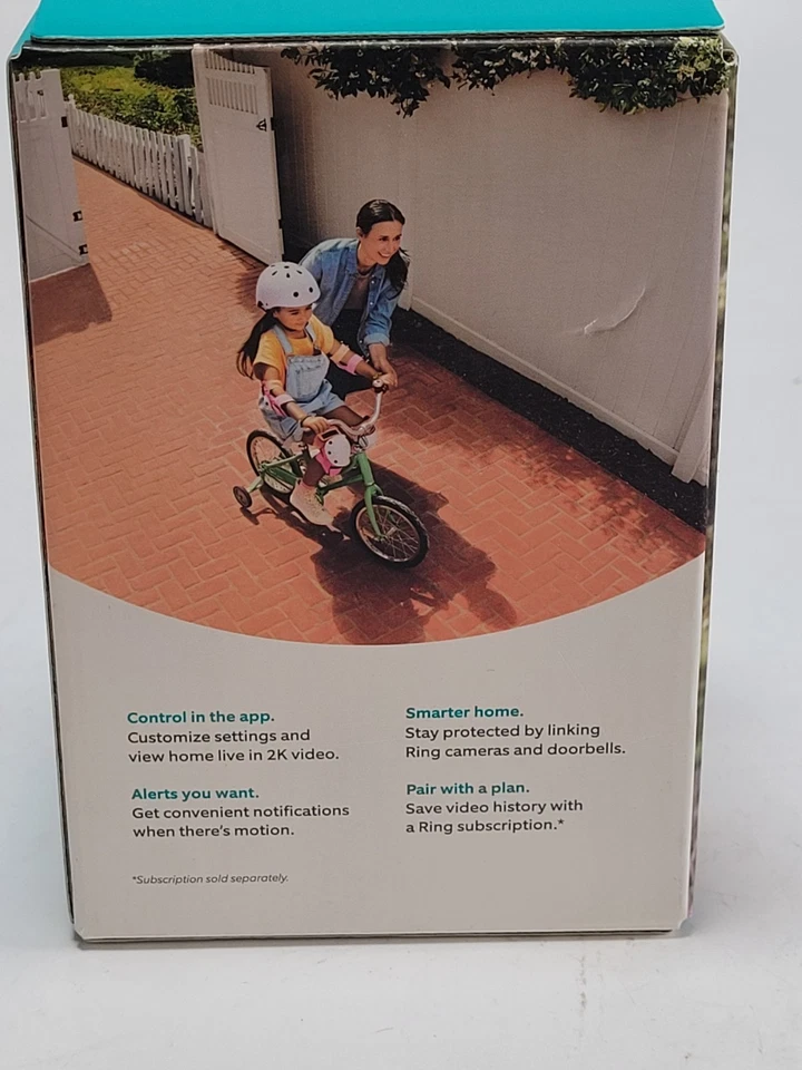 Ring Outdoor Cam Plus Battery Security Camera - White - Image 4 of 4