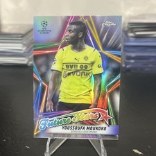Topps Chrome UCL - Youssoufa Moukoko Borussia Dortmund #FS-4 (Future Stars)