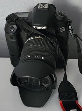 Canon EOS 60D DSLR Camera W/Sigma DC 18-200mm Lens and Battery Grip