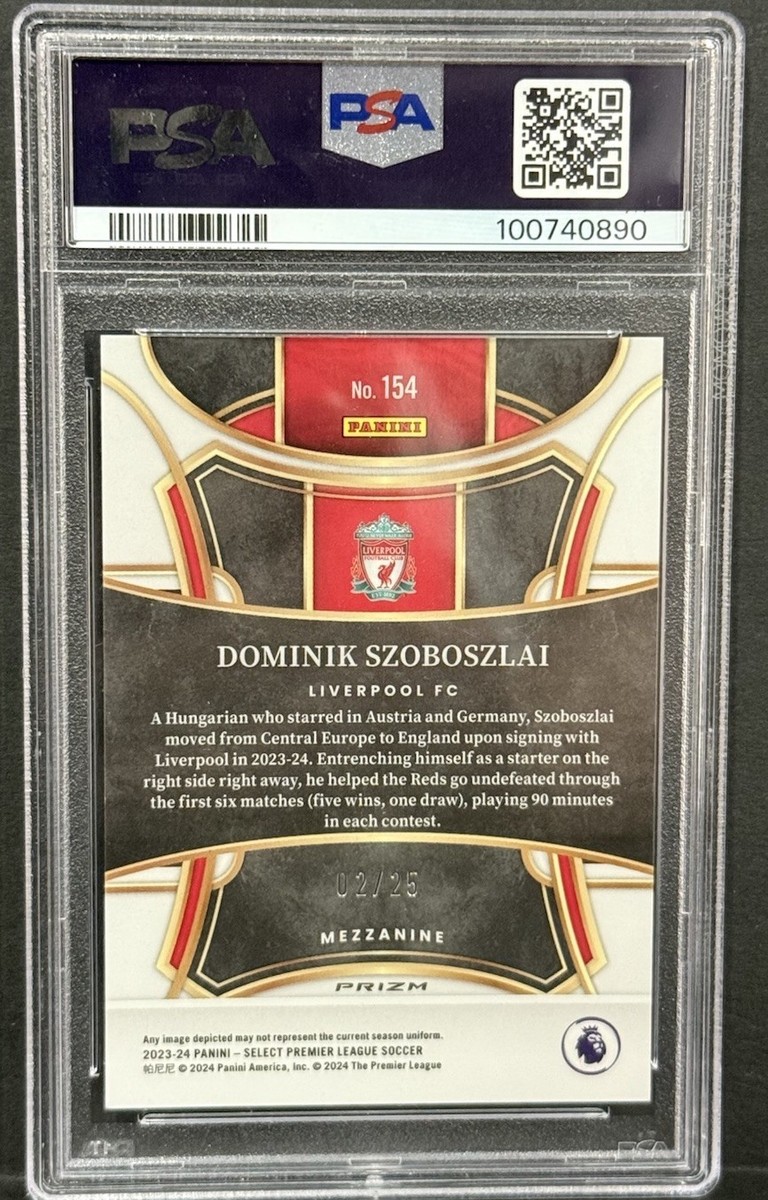 2023-24 Panini Select Premier League - Mezzanine Dominik