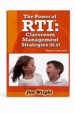 RTI Classroom Management Strategies K-6 DVD Jim Wright Teacher Training 