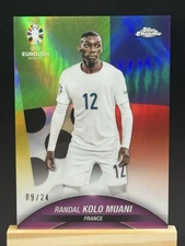 Randal Kolo Muani PSG Tottenham 2023-24 Topps Chrome Euro Styleguide /24 France