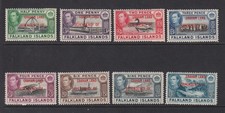 Graham Land 1944-45 KGVI Set di 8 SGA1/A8 Mint MNH