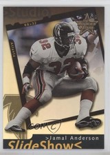 2000 Leaf Rookies & Stars SlideShow Studio 10/25 Jamal Anderson #S 3 5z0