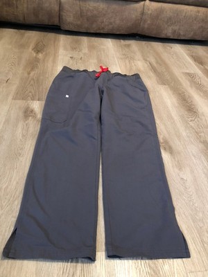 FIGS Scrubs Pants Bottoms Technical Collection Gray PO#1873 Large L (M75) .