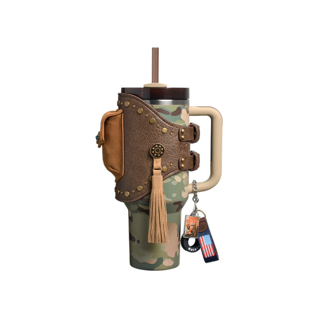 Stanley x The Post Malone Quencher H2.0 Flowstate Tumbler with Quencher Pouch