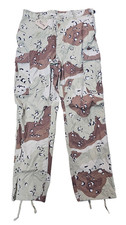US Army Gulf War Desert Issue Desert Choc Chip Camo Trousers Medium Reg #42